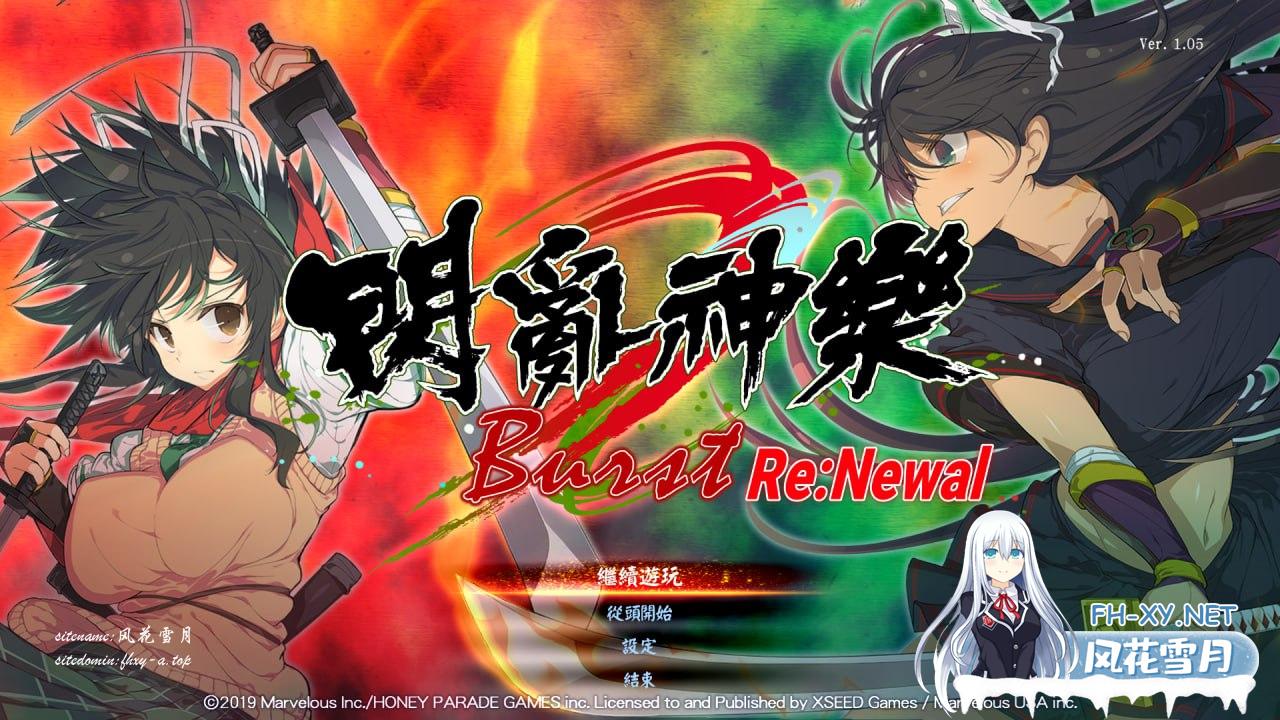 [ACT/PC]闪乱神乐Burst Re：Newal  闪乱神乐 SENRAN KAGURA Burst Re Newal 全部DLC+裸体模组去圣光解码[20G/UC/夸克]