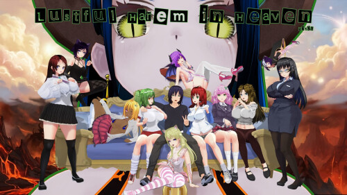 【日系/SLG/动态】天堂里的后宫 Lustful Harem in Heaven v1.1bAI汉化【PC+安卓/1.28G】